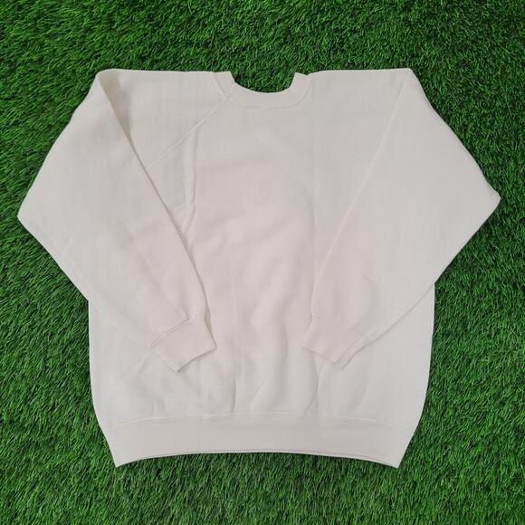 Vintage 80s Kayser University Sweatshirt Womens M 20x20 Boxy - Picture 2 of 14